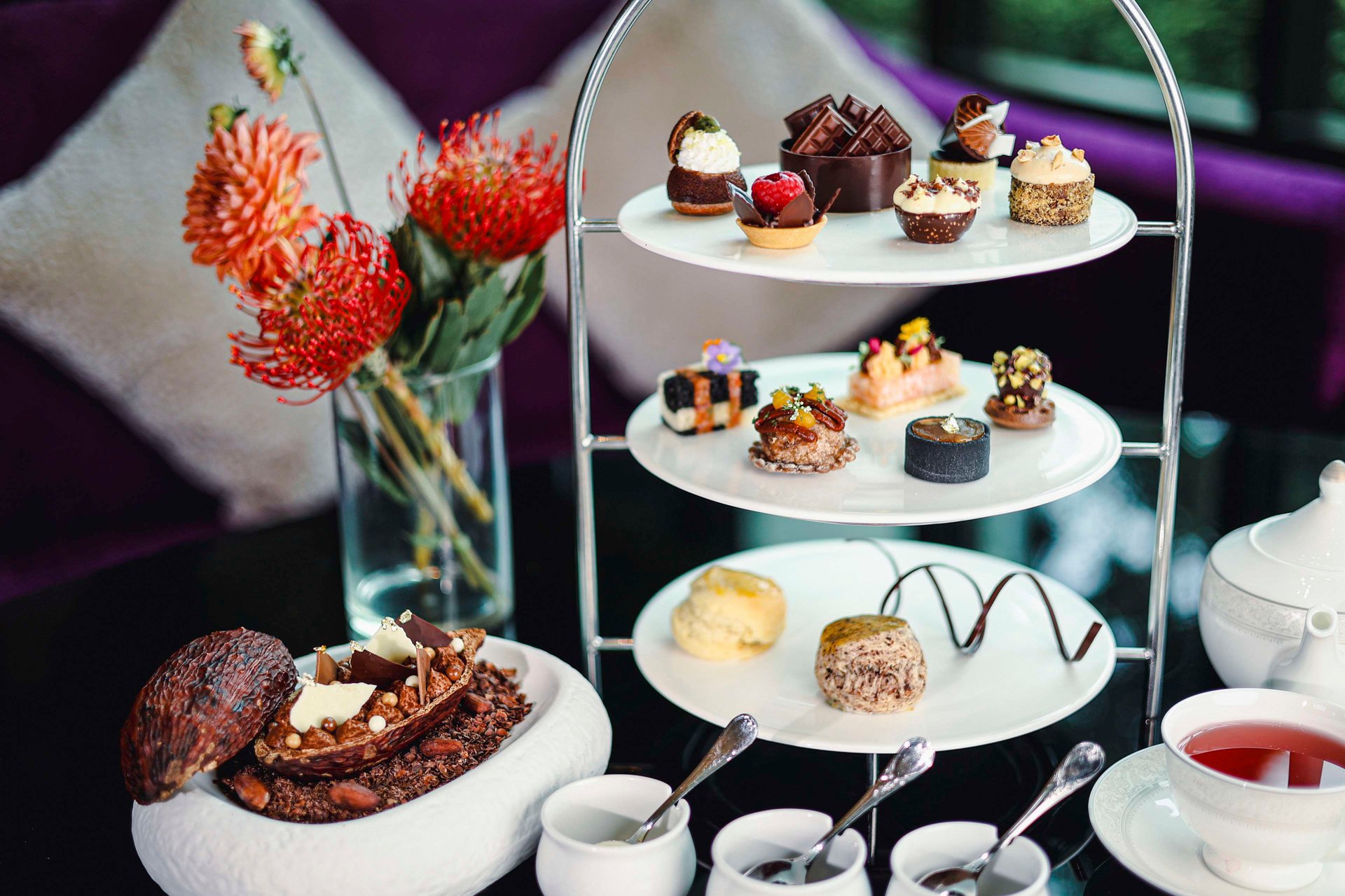 Chocolatier's Affair Afternoon Tea by  Siam Kempinski Hotel Bangkok x Kad Kokoa