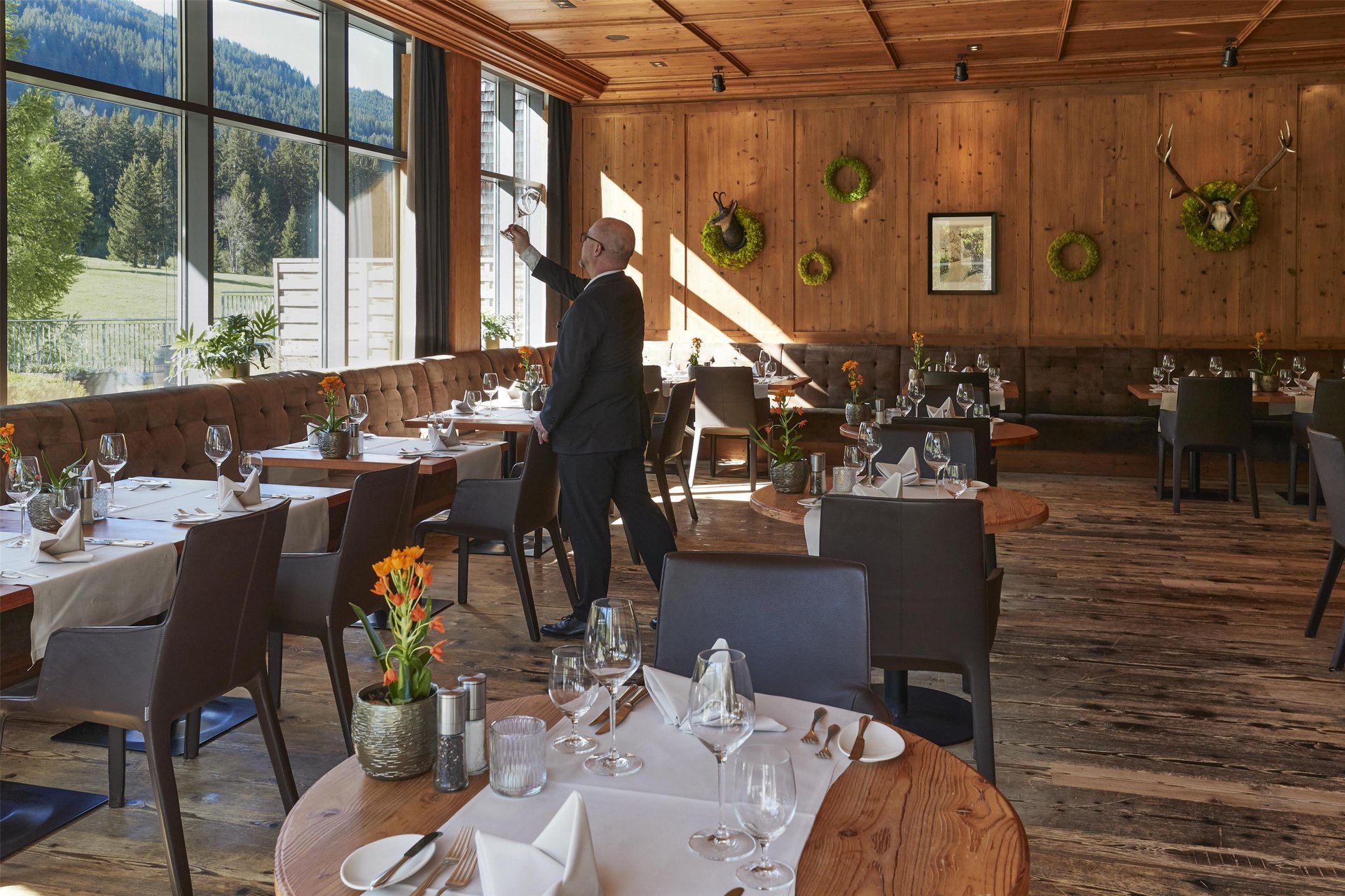 Kempinski Hotel Das Tirol Jochberg Kitzbuehel Alps - Restaurant