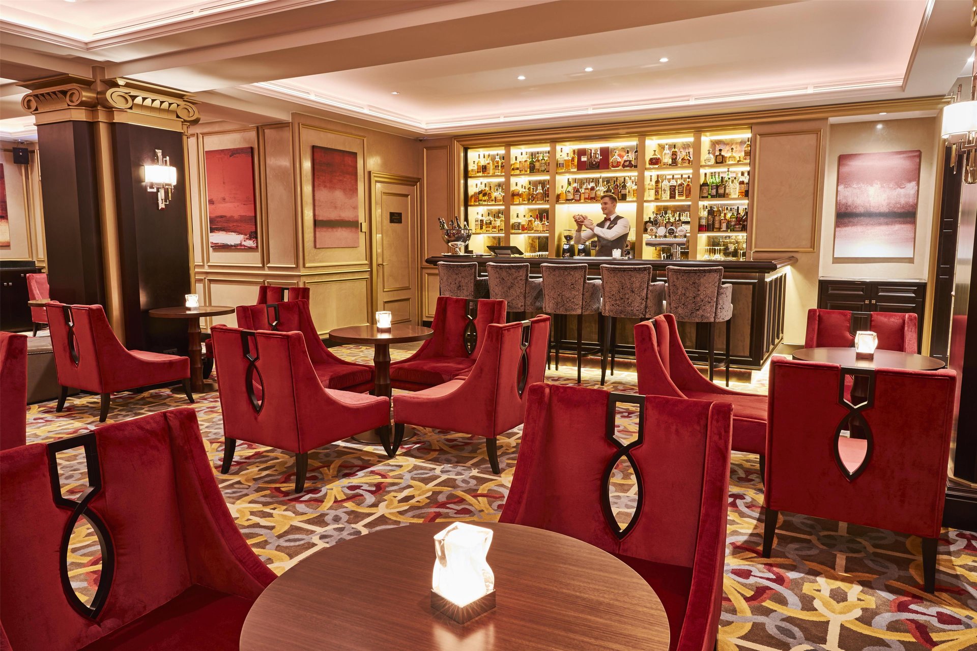 Grand Hotel Kempinski Riga Latvia - BarLounge