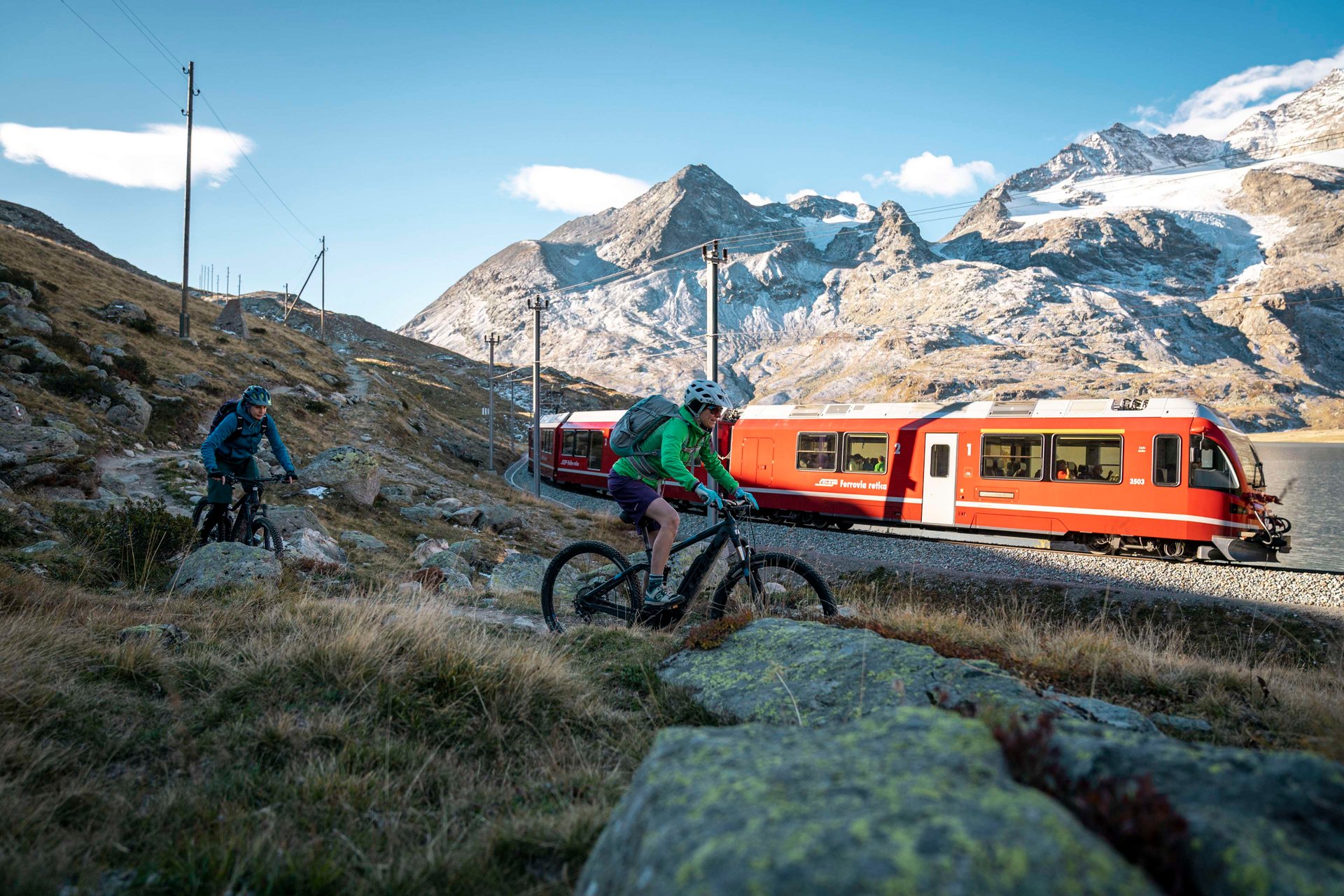 Family-Friendly Bike Trails in the Engadin