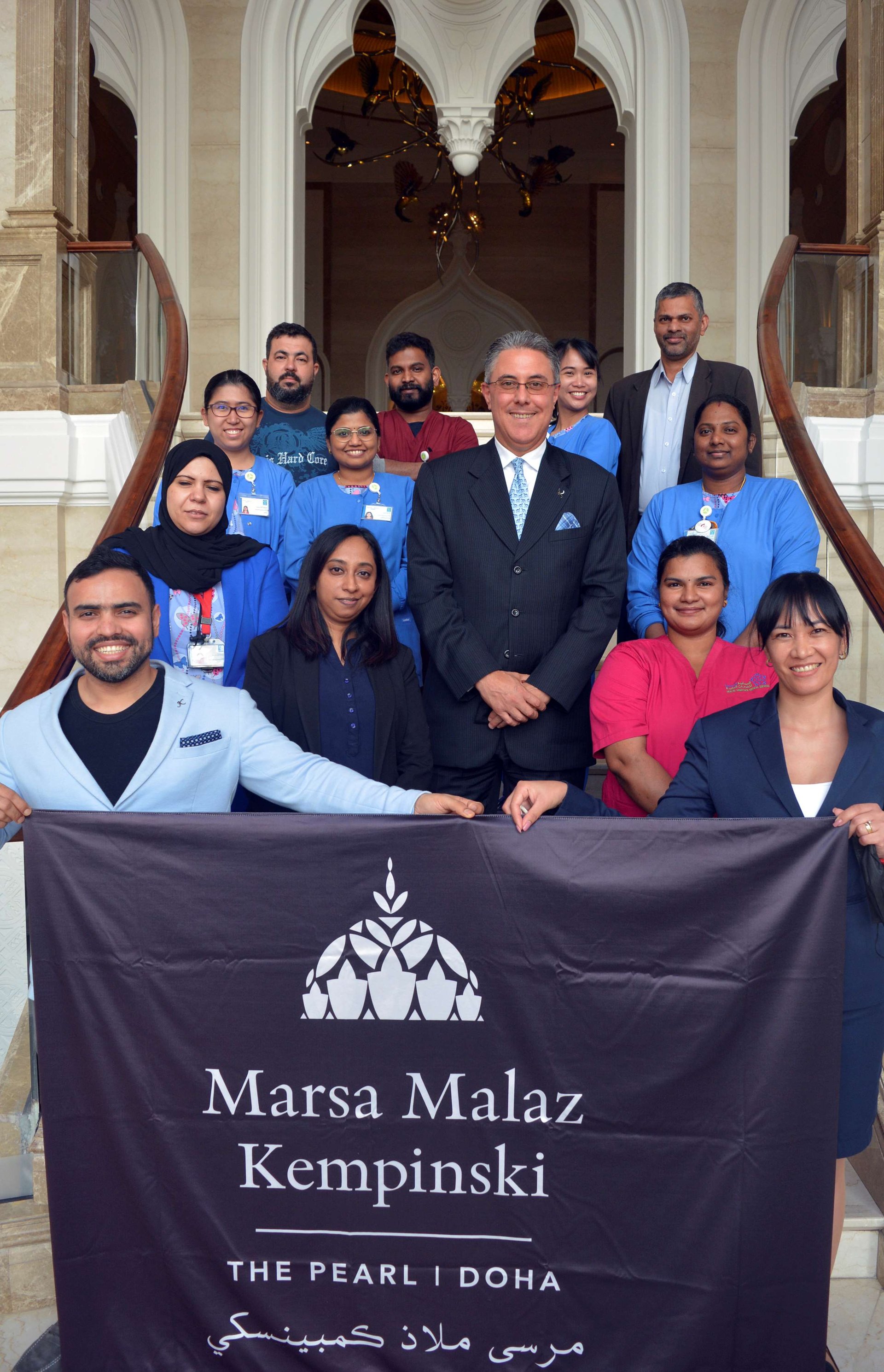 Marsa Malaz Kempinski commitment to the Qatar community together with Hamad Medical Corporation