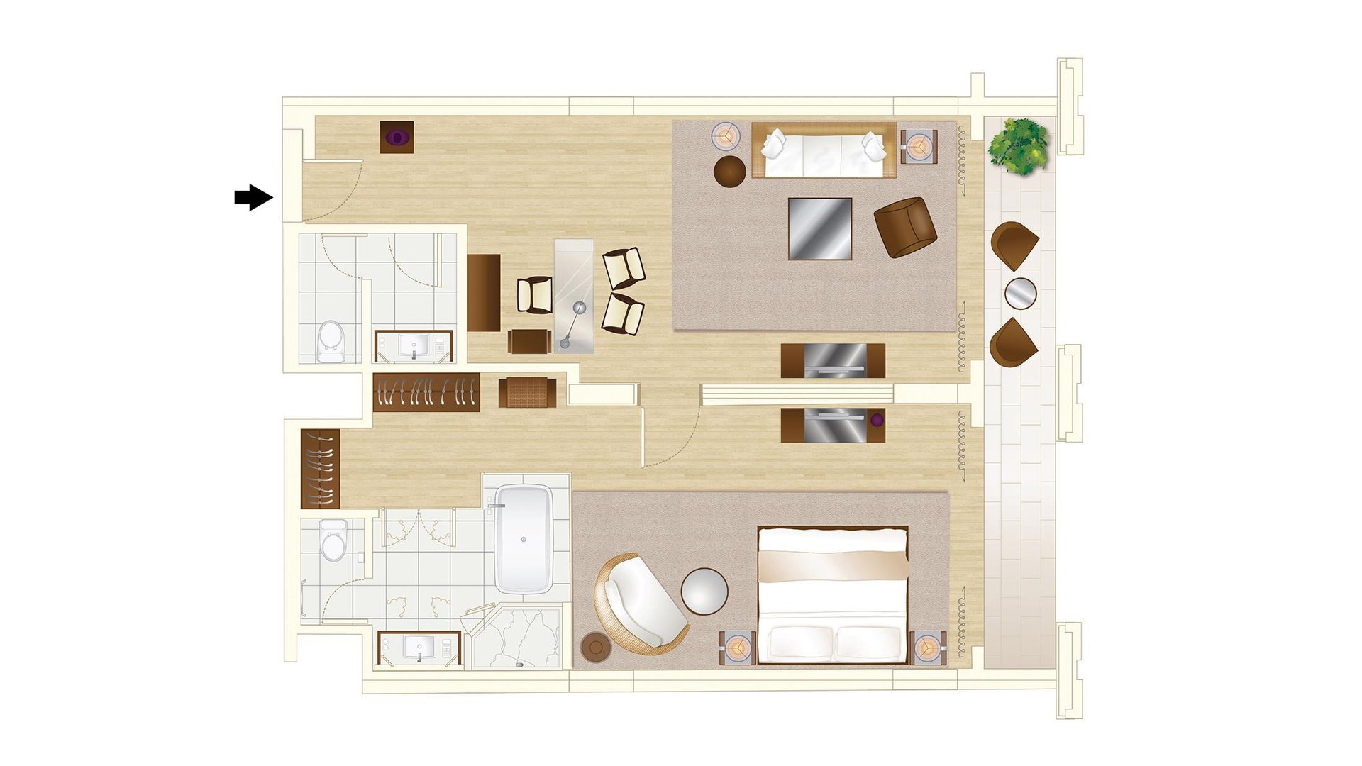 Siam Kempinski Hotel Bangkok - Executive Suite