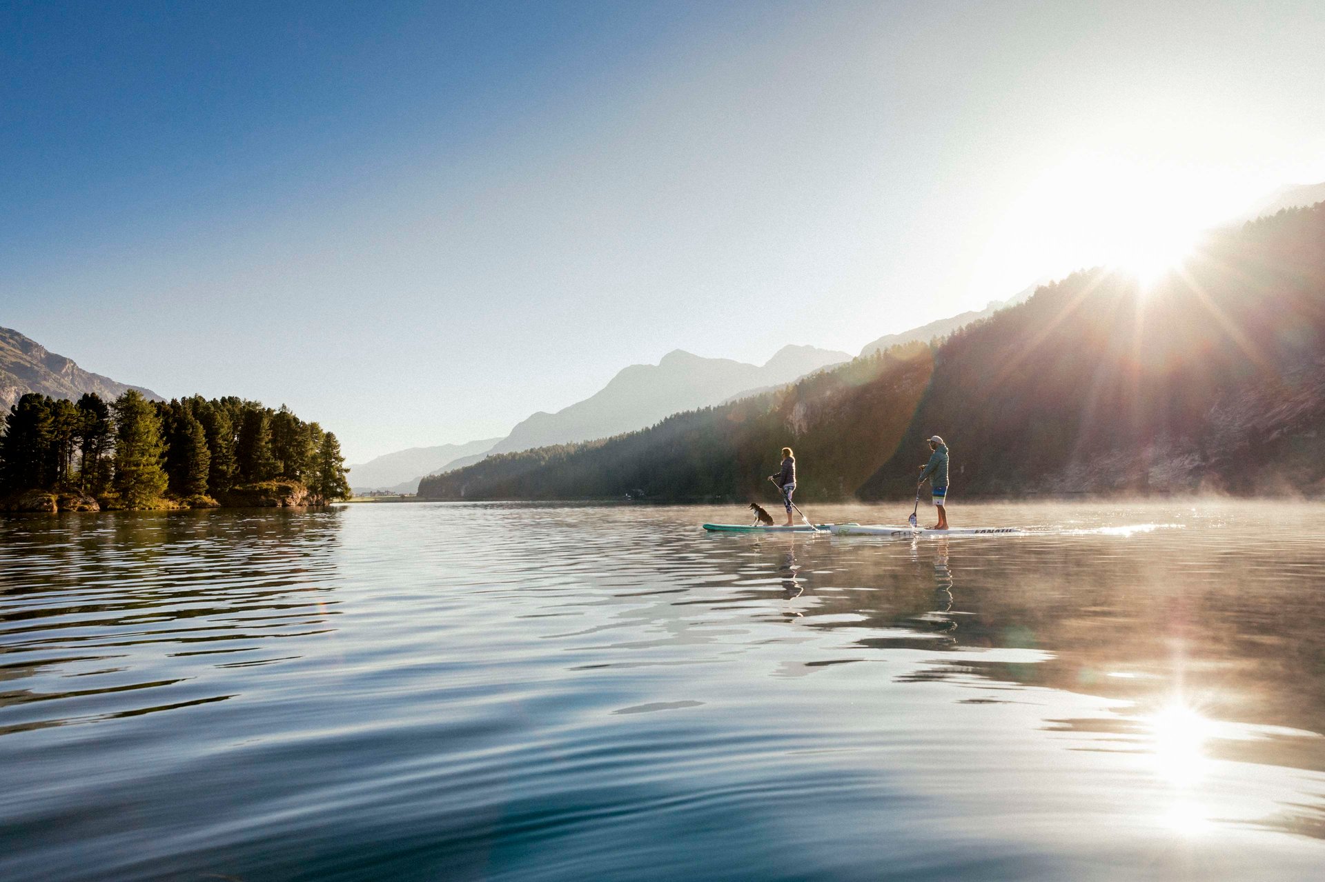 Segeln, Surfen & Paddeln in den Alpen