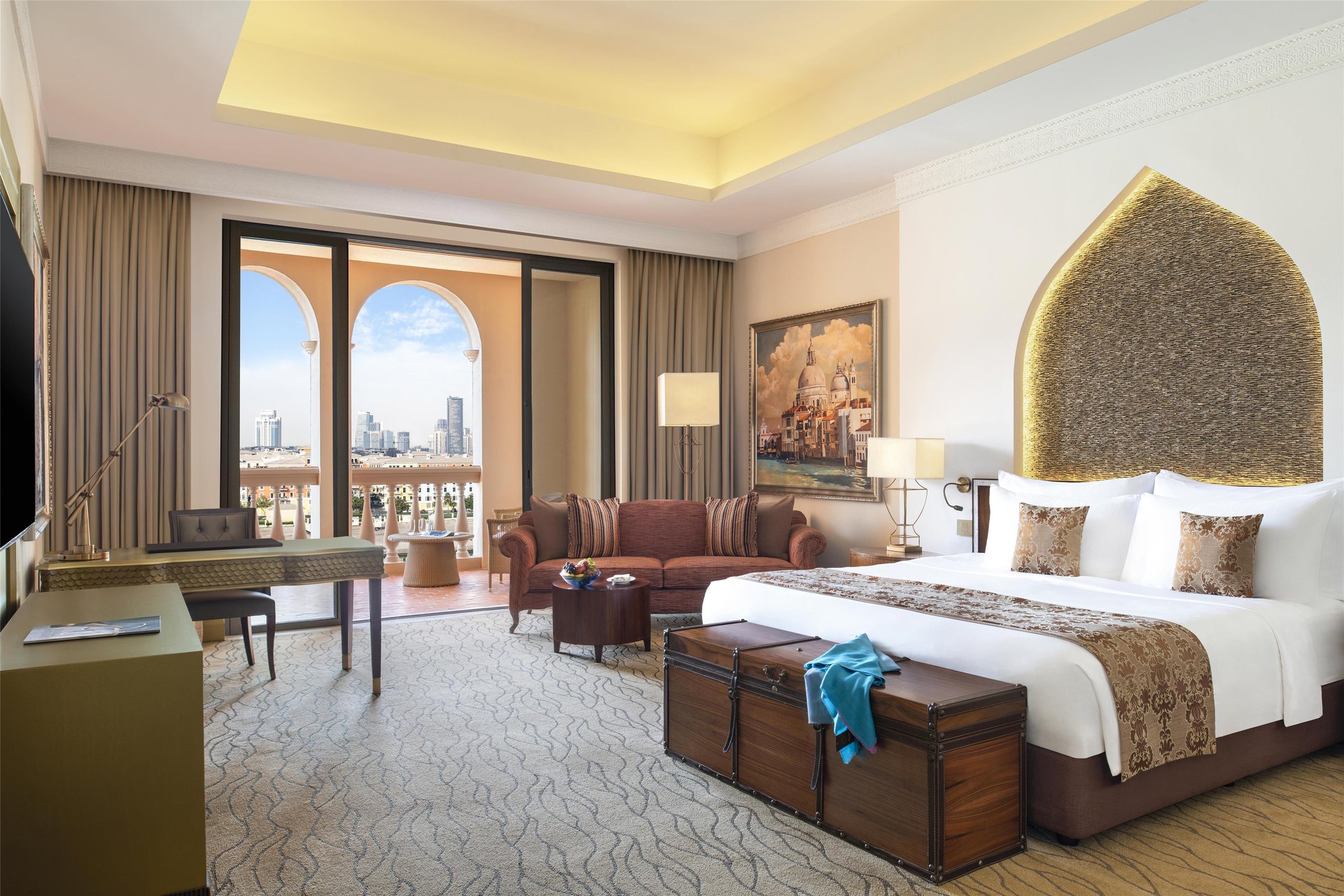 Kempinski Hotel The Pearl Marsa Malaz - Deluxe Room Pearl View