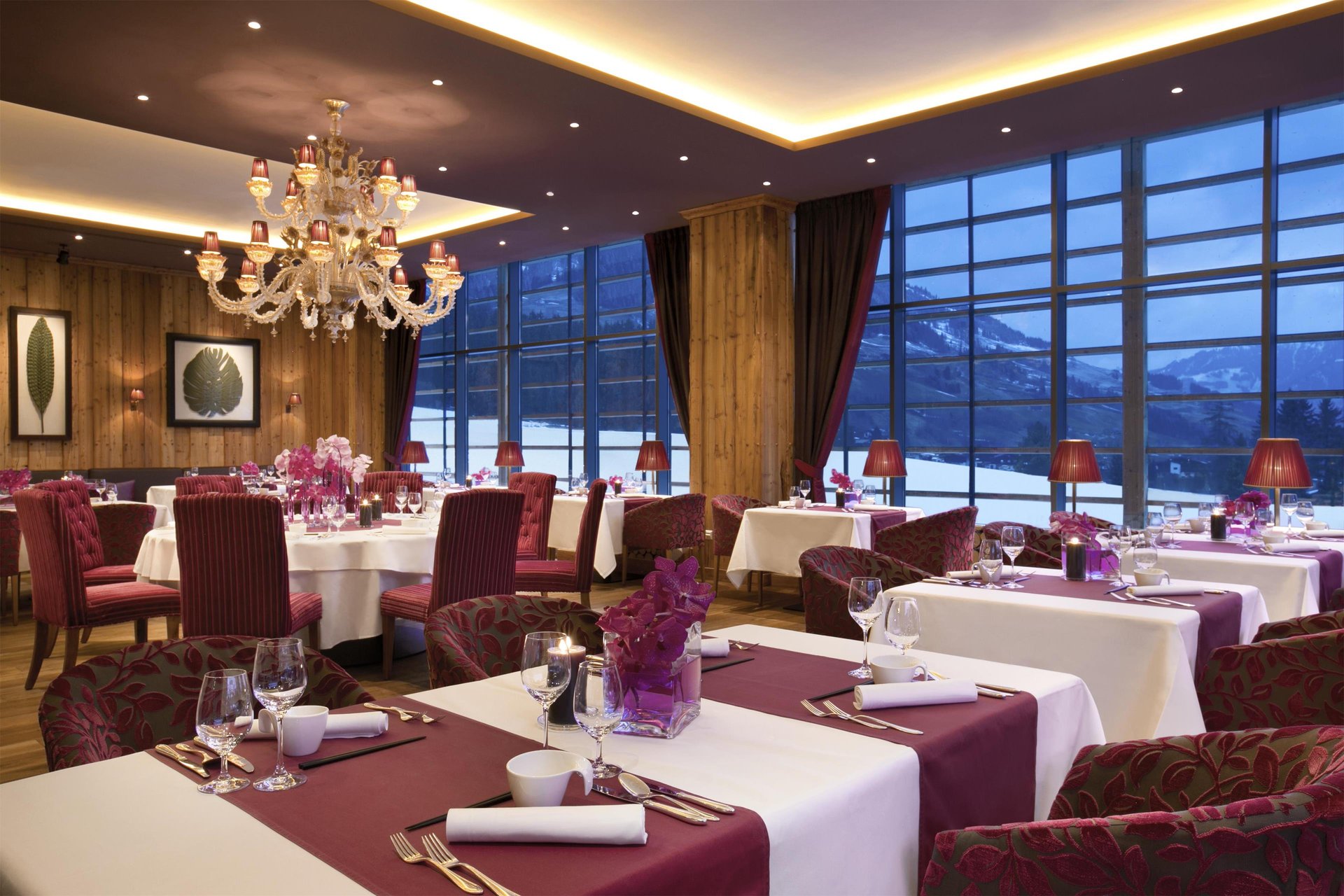 Kempinski Hotel Das Tirol Jochberg Kitzbuehel Alps - Restaurant