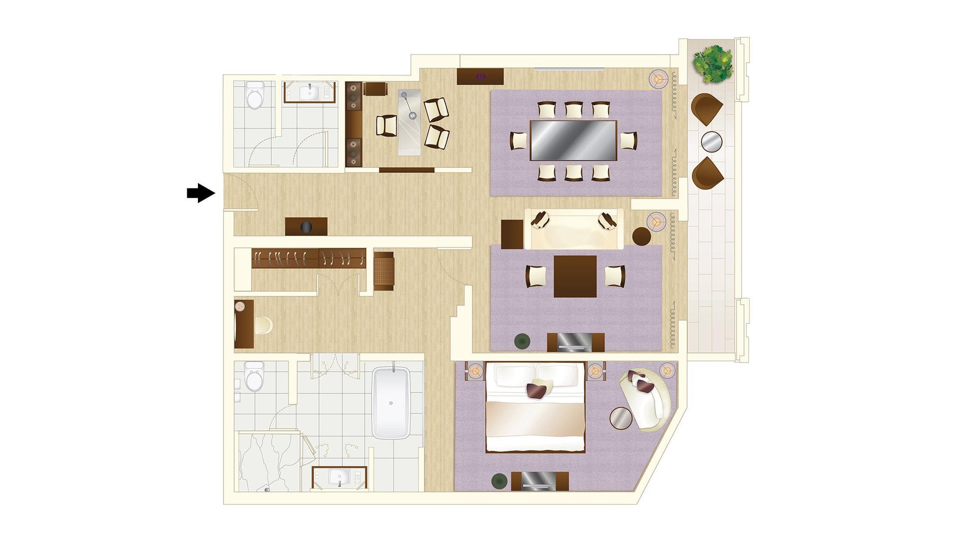 Siam Kempinski Hotel Bangkok - Deluxe Suite