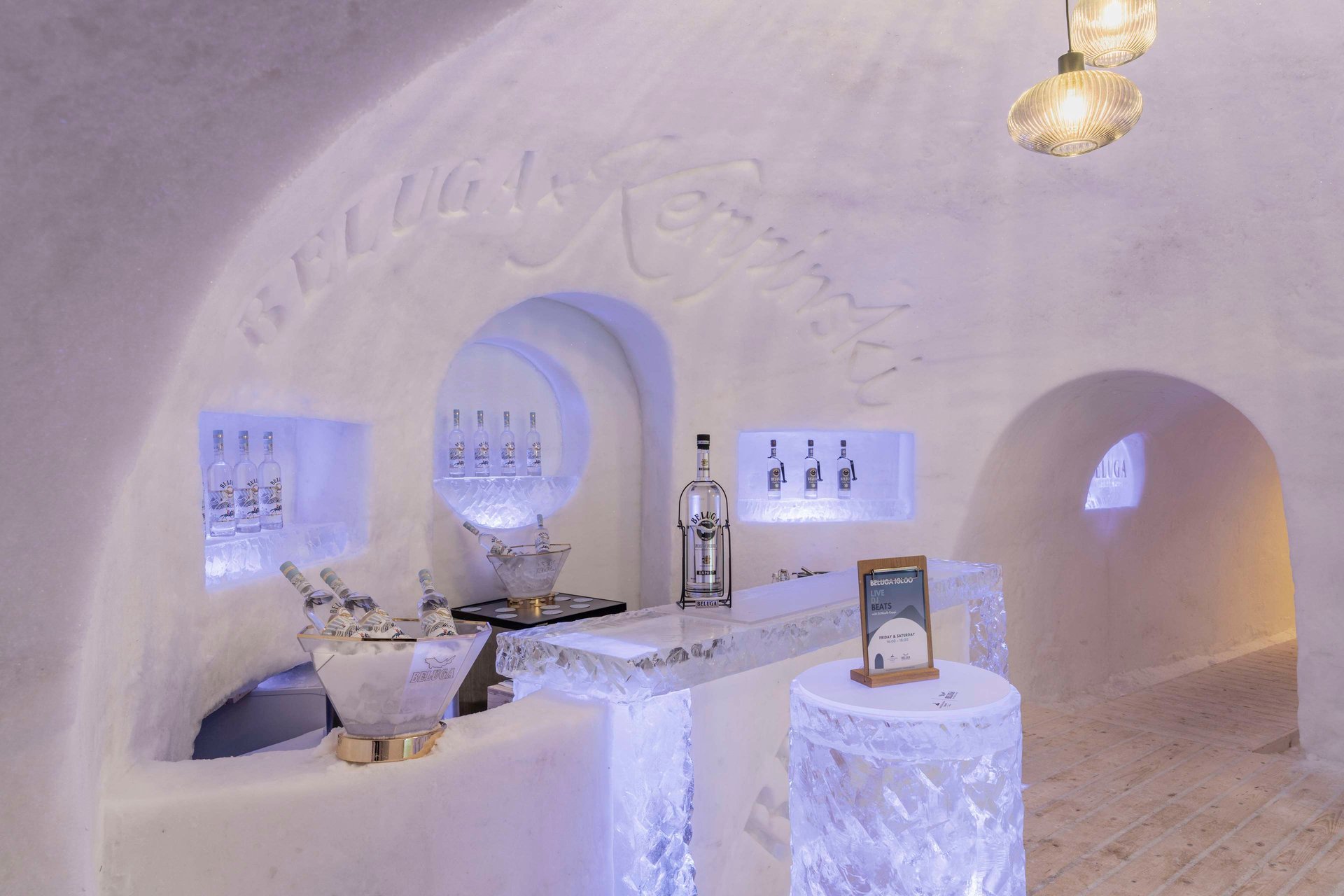Beluga Igloo - a Luxurious Winter Wonderland