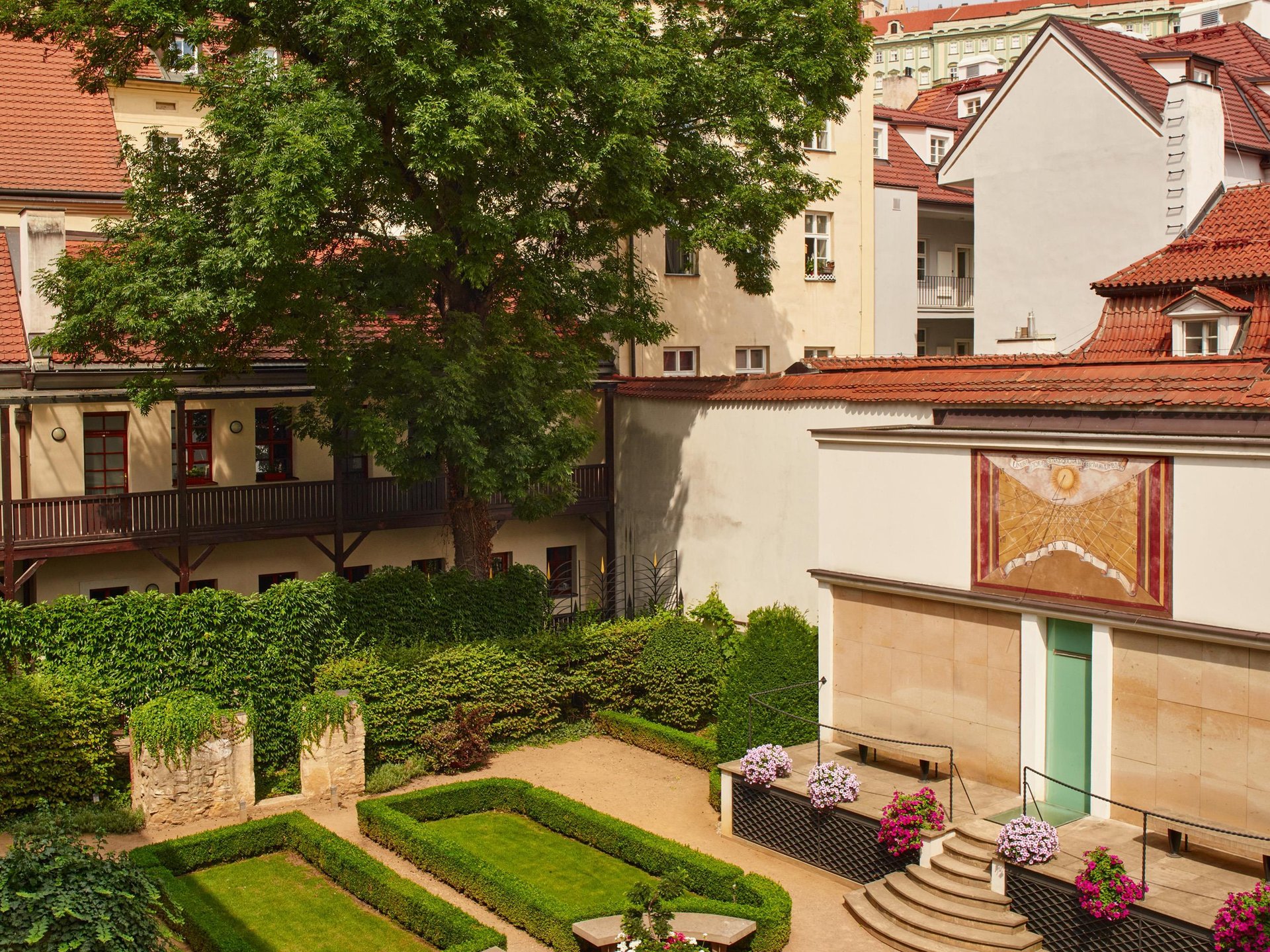 Augustine Hotel, Prague - Sundial Garden