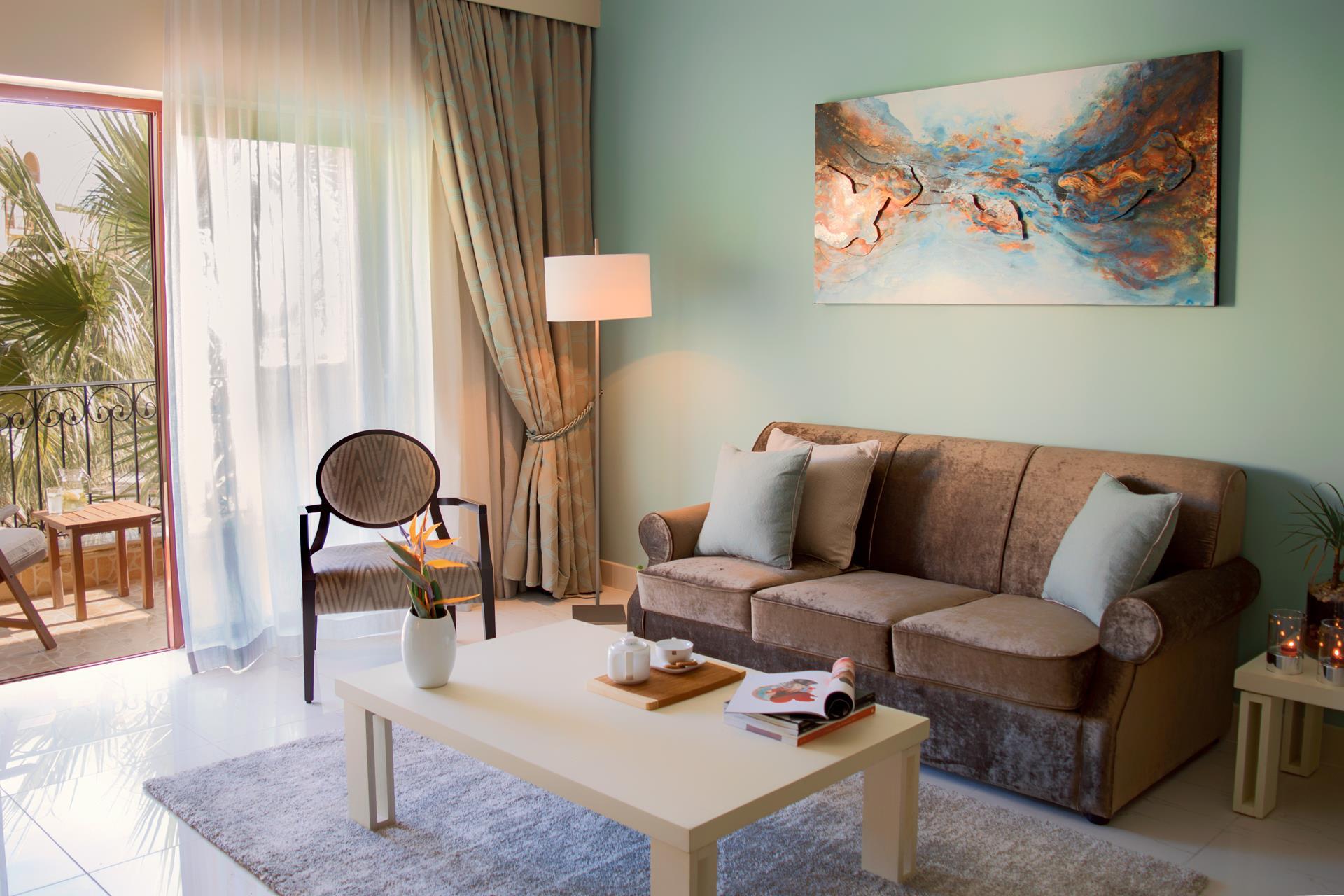 Kempinski Hotel San Lawrenz Gozo Malta - In Room Living Area