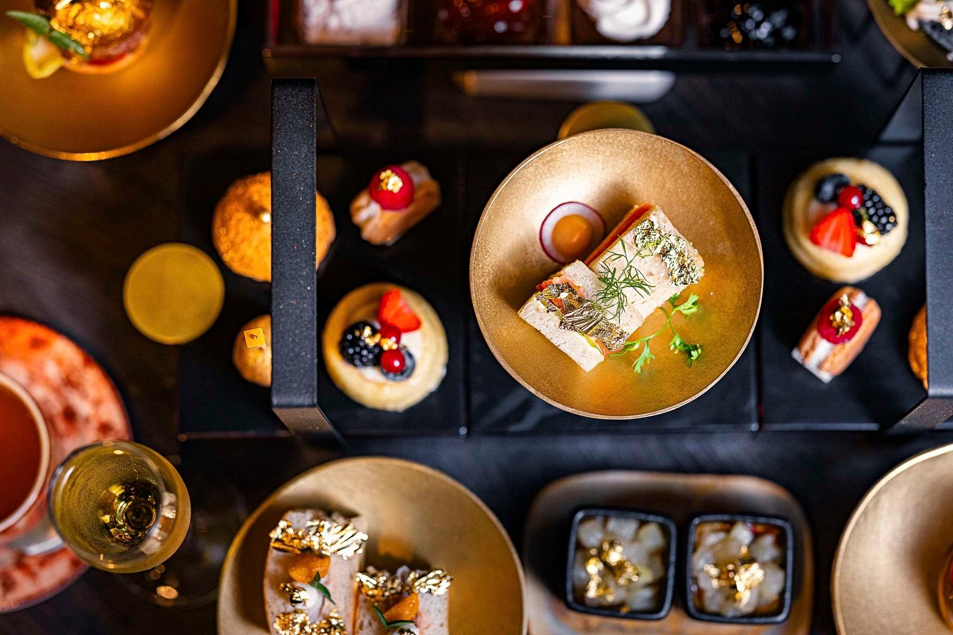 Lustre Gold Afternoon Tea