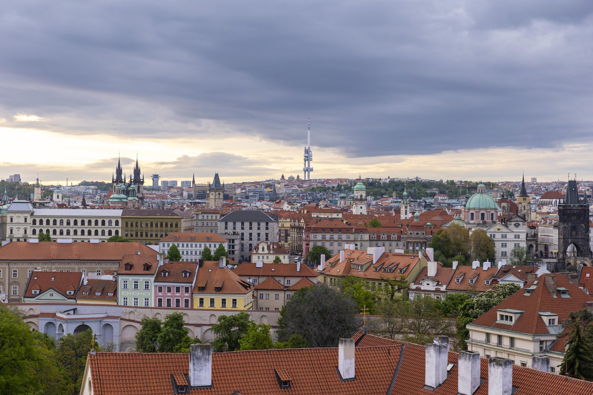 Augustine Hotel, Prague City View