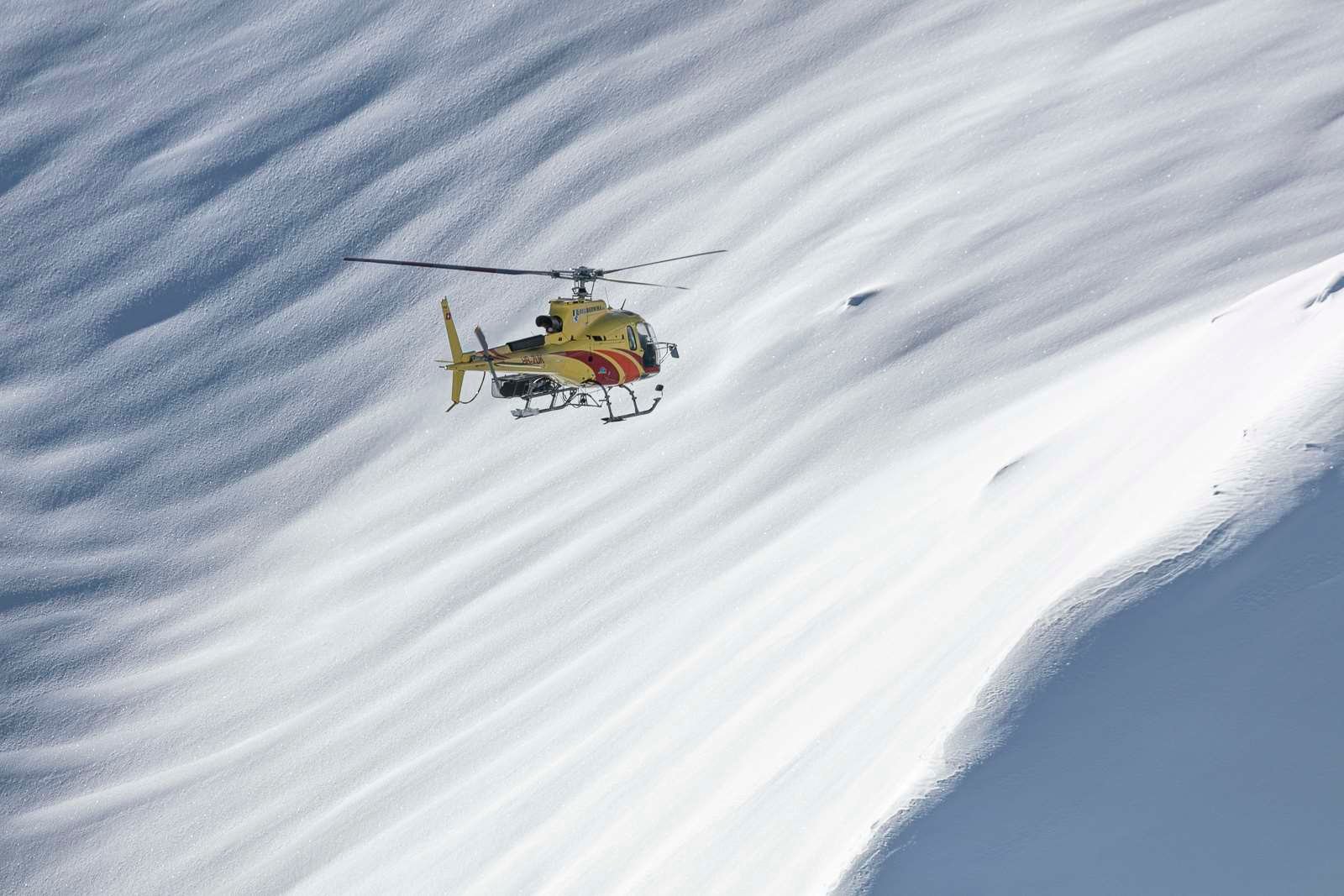 Heliskiing in St. Moritz