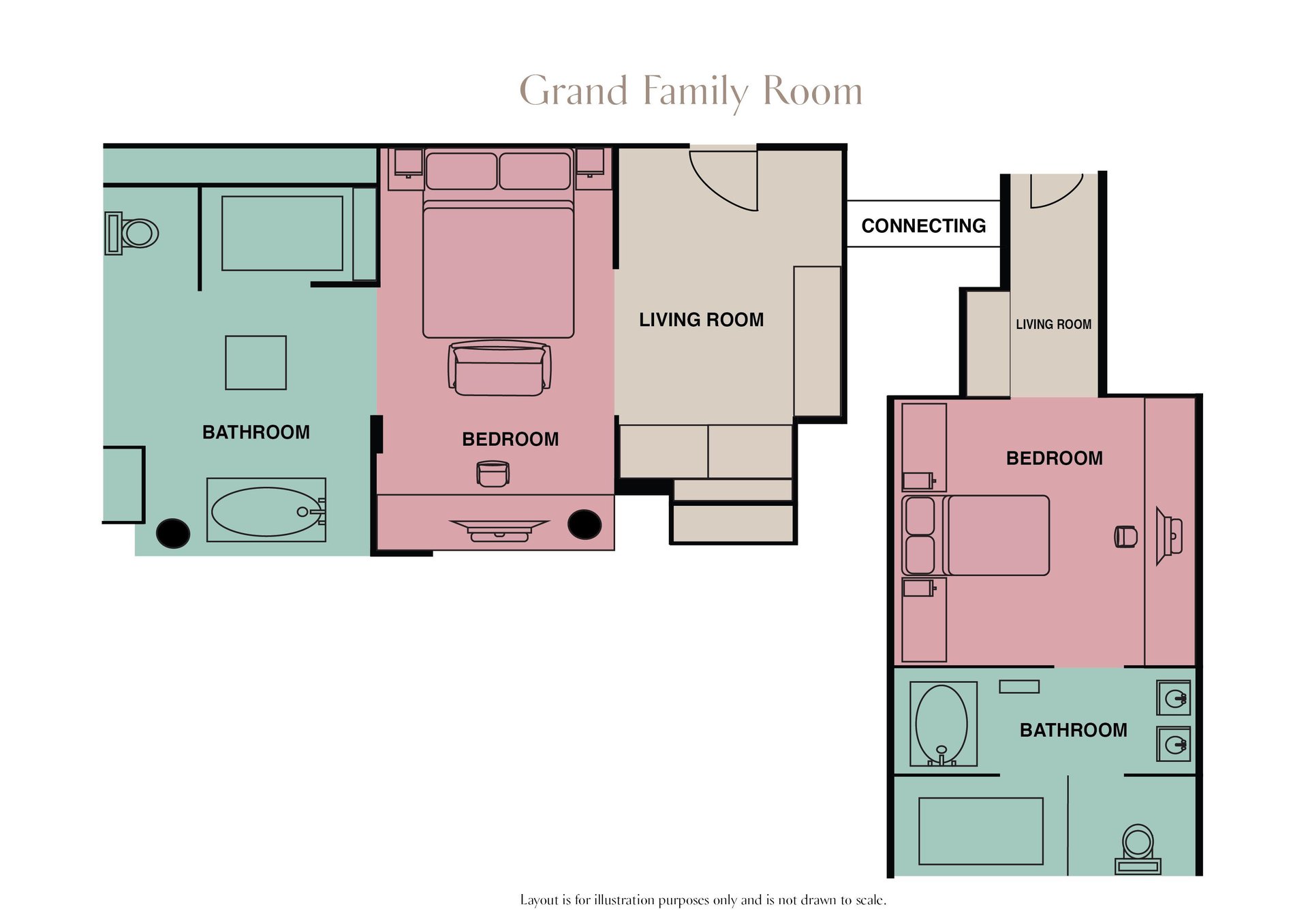 KISIN1 - 2025 - The Capitol Kempinski Hotel Singapore - Grand Family Room Layout