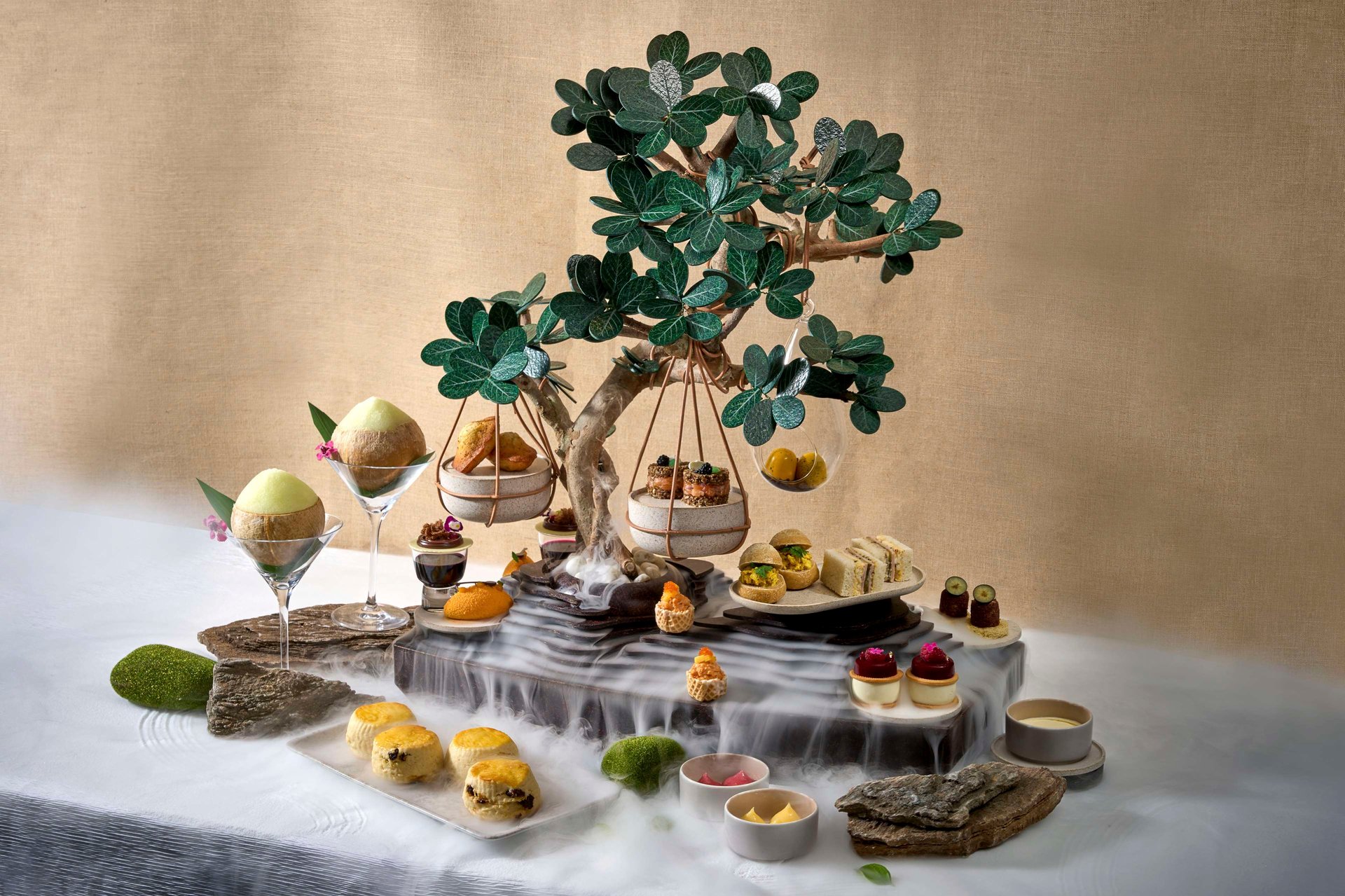 The Verdant Afternoon Tea in a Nature-inspired Lobby | Sindhorn