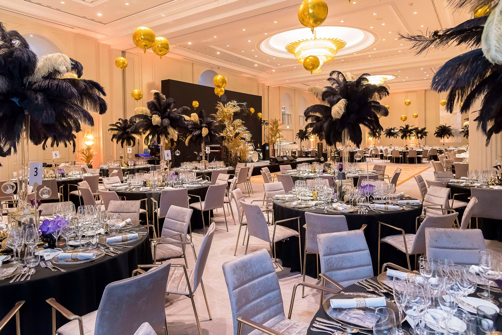 New Year's Eve at the ballroom