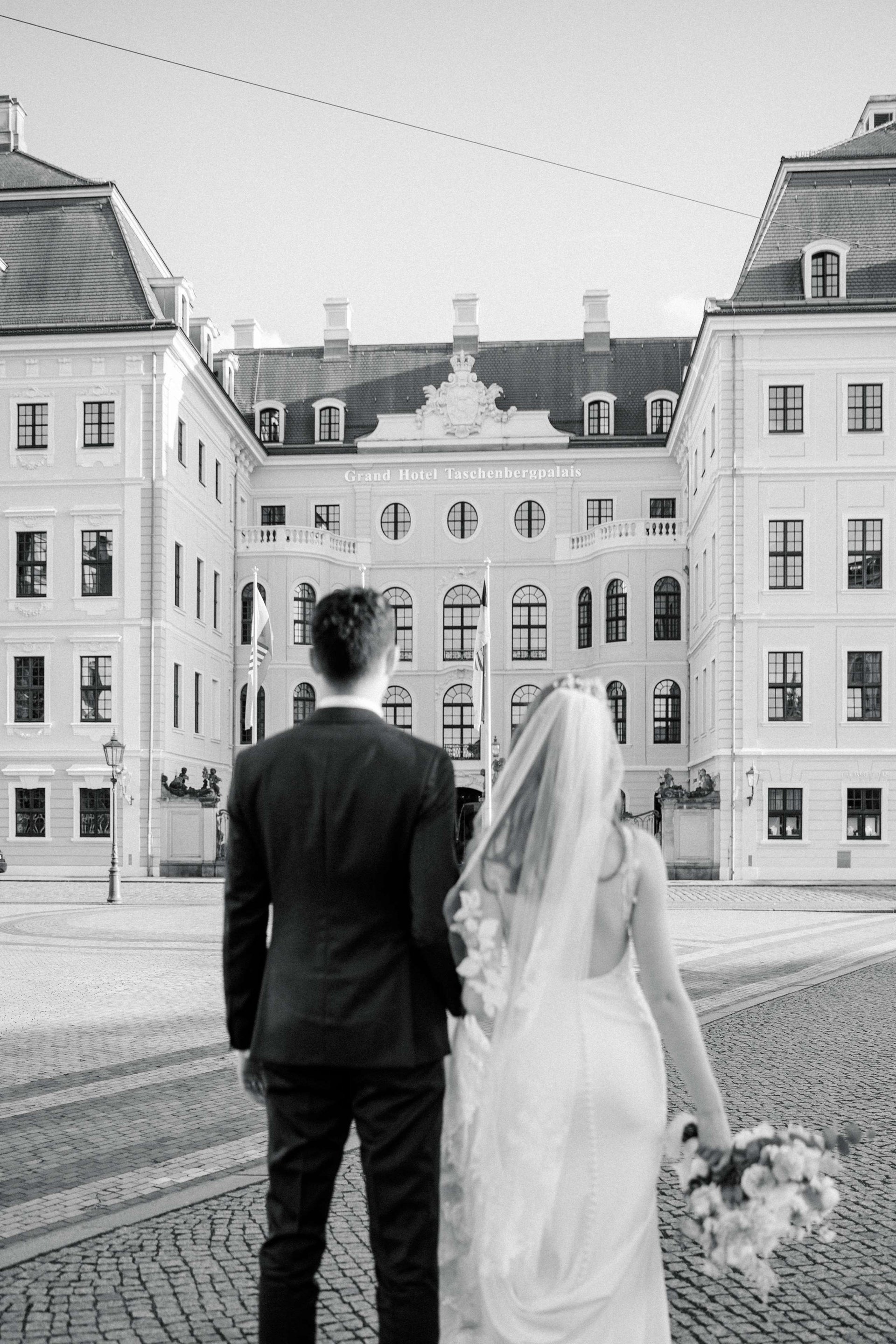 Hochzeitsfeier mit der ganzen Familie im Hotel Taschenbergpalais Kempinski Dresden