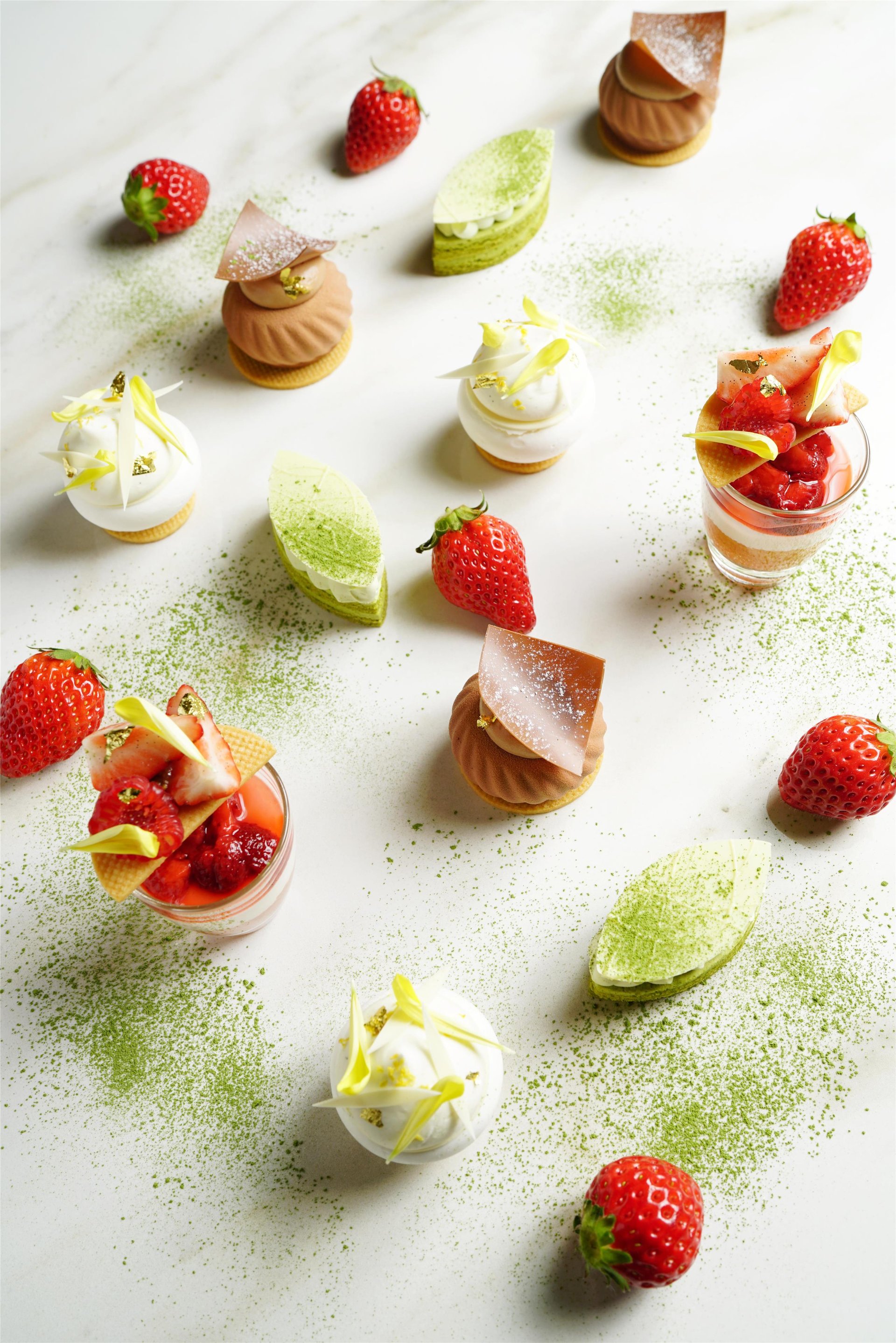 Matcha Meets Macarons