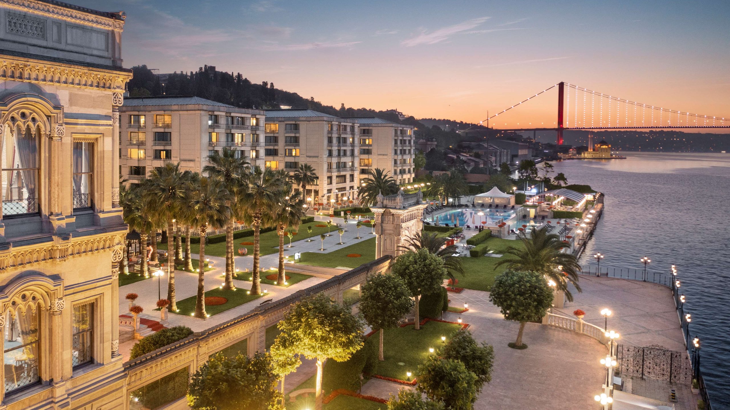 Best Hotels in Istanbul: Ciragan palace the luxury of an Ottoman palace