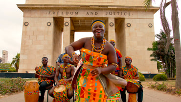Woman dancing