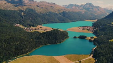 Lakes around St. Moritz