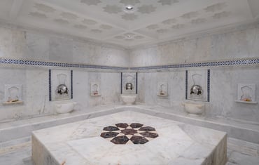 Turkish bath in hotel