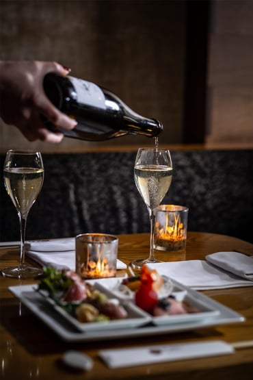 Champagne Celebration at Nobu Budapest Restaurant