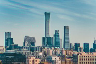 Beijing city skyline
