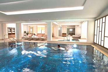 Pool in hotel