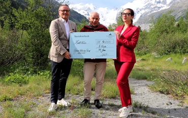 Kempinski St. Moritz Donates CHF 10,000 to Protect the Morteratsch Glacier