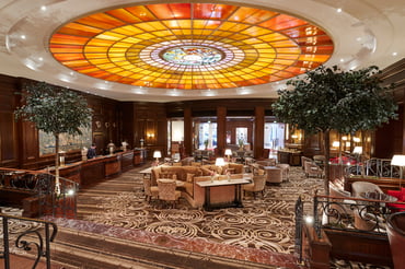 Hotel lobby in munich