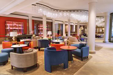 Lobby in hotel Dresden