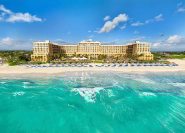 Hotel at the beach in Mexico