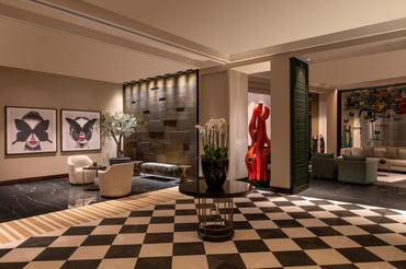 Lounge in hotel