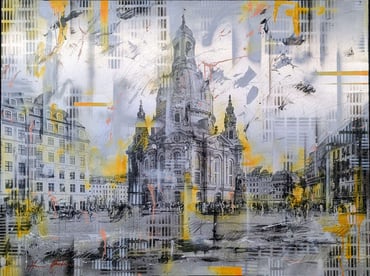 Christian Henze Works of art in the restaurant