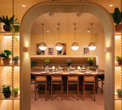 ÉS Bisztró offers an elevated bistro-style dining experience, serving as a refined culinary destination in downtown Budapest.