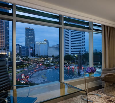 Bundaran HI View from Room