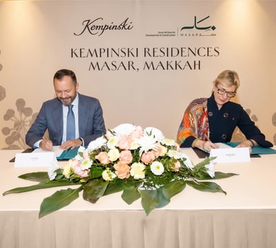 Kempinski Residences at Masar, Makkah signing