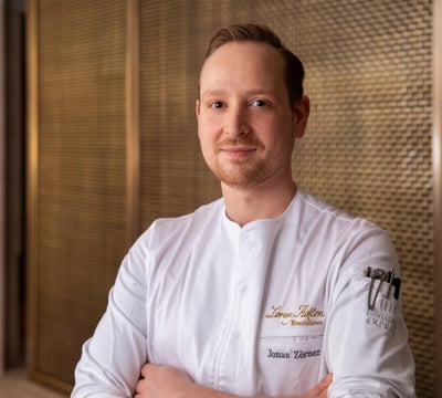 Lorenz Adlon Esszimmer head chef Jonas Zörner