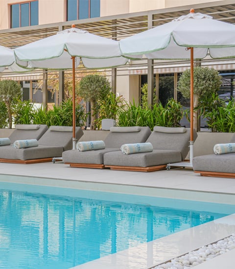 Kempinski Hotel Mall of the Emirates Dubai - Pool view