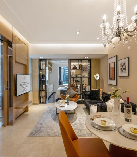 The One Executive Suites managed by Kempinski - Shanghai - In Room Living Area