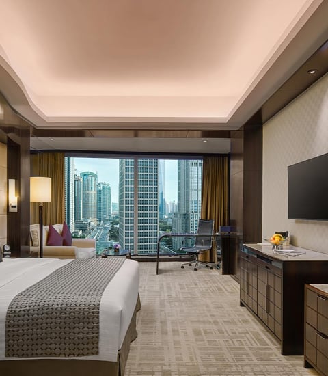 Grand Kempinski Hotel Shanghai - Grand Skyline View King Room