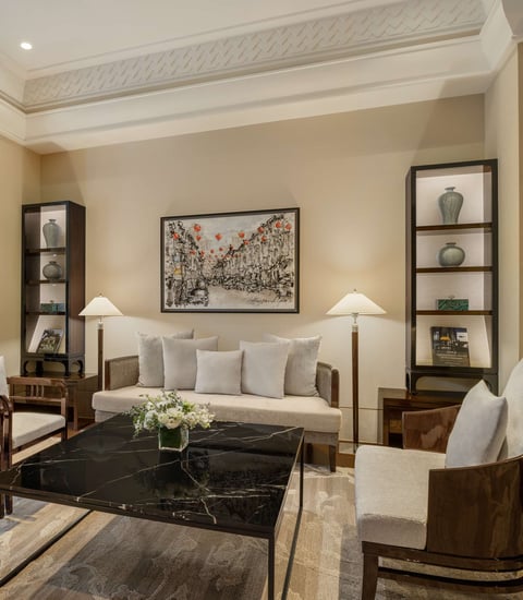 The Capitol Kempinski Singapore - In Room Living Area