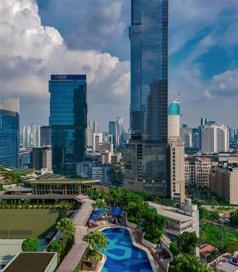SkyPool and Bar at Hotel Indonesia Kempinski Jakarta