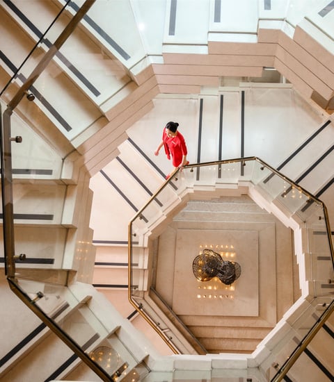 Siam Kempinski Hotel Bangkok - Lobby view