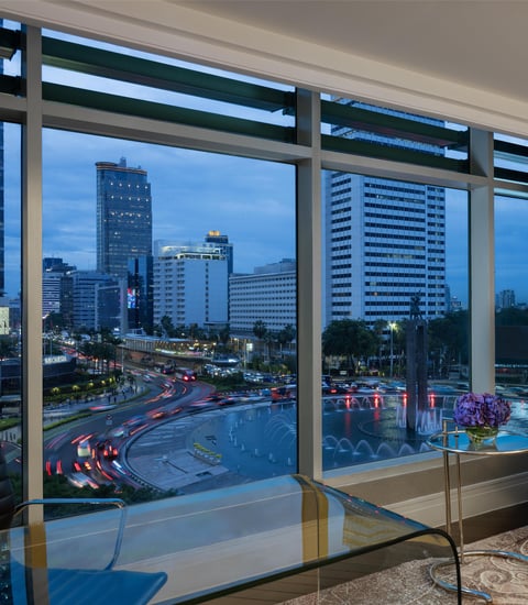 Bundaran HI View from Room