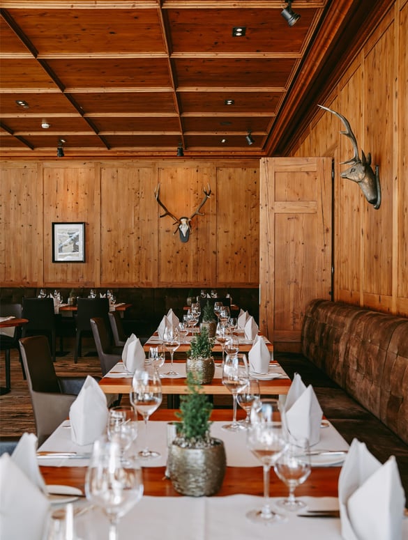 Kempinski Hotel Das Tirol Jochberg Kitzbuehel Alps - Restaurant