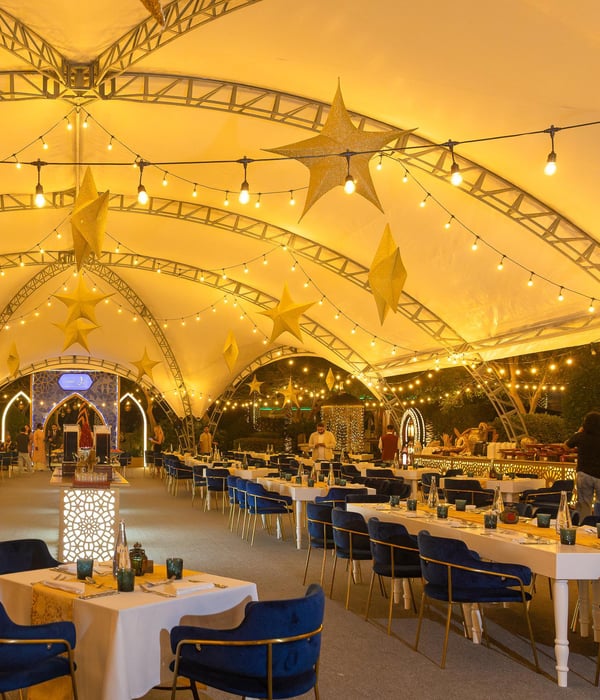 Ramadan Tent 2026 setup