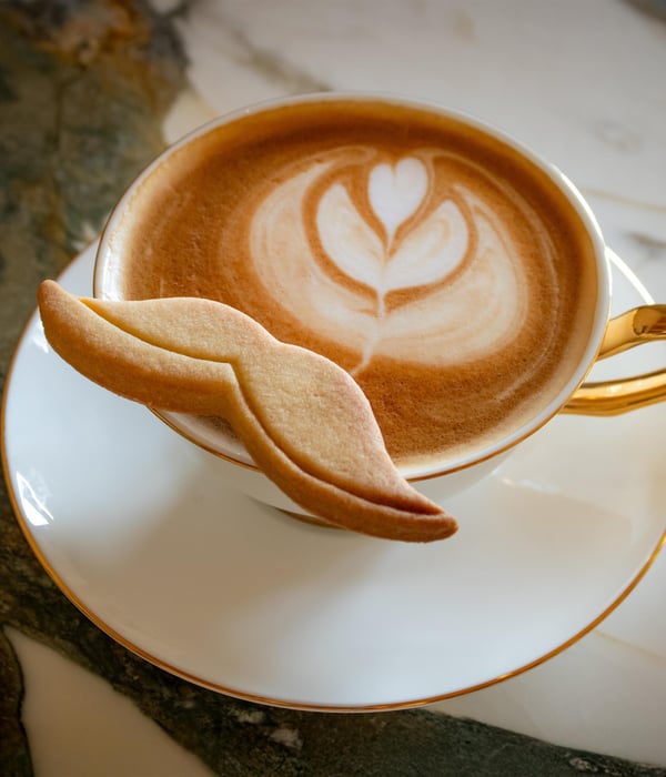 Cappuccino with Berthold Inspired Biscuits