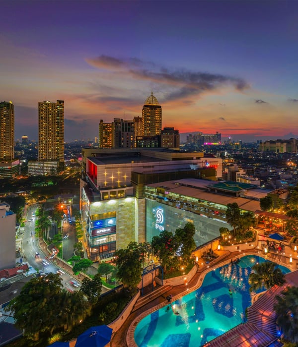 SkyPool & Bar at Hotel Indonesia Kempinski Jakarta