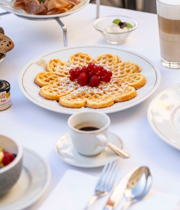 Frühstück im Hotel Taschenbergpalais Kempinski Dresden